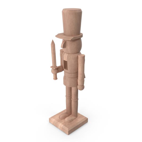 Wooden Christmas Nutcracker PNG & PSD Images