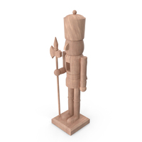 Wooden Christmas Nutcracker PNG & PSD Images