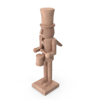 Wooden Christmas Nutcracker PNG & PSD Images