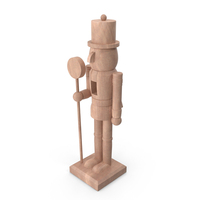 Wooden Christmas Nutcracker PNG & PSD Images