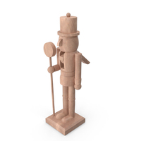 Wooden Christmas Nutcracker PNG & PSD Images