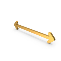 Long Two Side Directional Arrow Way PNG & PSD Images