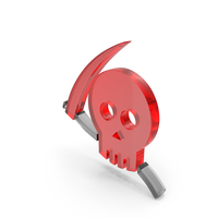 Weapon Skull On Top Scythe PNG & PSD Images