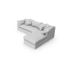 White Sectional Sofa PNG & PSD Images
