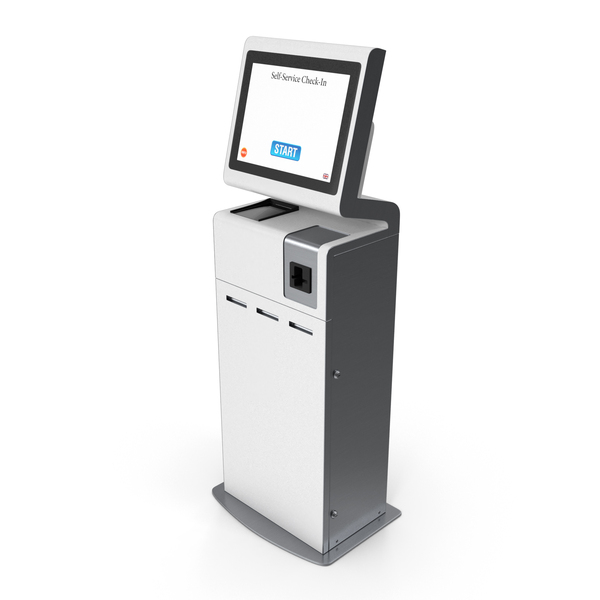 Airport Self-Service Kiosk PNG & PSD Images