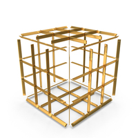 Frame Medium Pieces Box Cube Abstract PNG & PSD Images