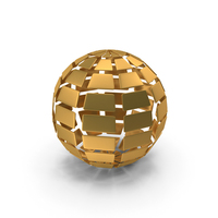 Frame Sphere Inside Rectangle Bits Abstract PNG & PSD Images