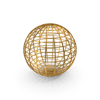 Wire Sphear Ball Frame Abstract PNG & PSD Images