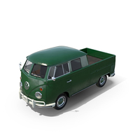 Vintage Volkswagen Type 2 Pickup PNG & PSD Images