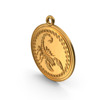 Scorpion Astrology Sign Jewelry PNG & PSD Images