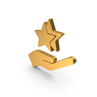 Star Rating Insurance Icon Gold PNG & PSD Images