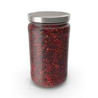 Raspberry Jam Jar With Label PNG & PSD Images