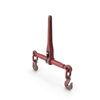 Worn Ratchet Coupling Device Red PNG & PSD Images