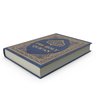 Holy Quran Blue Closed PNG & PSD Images