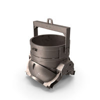Charging Bucket With Open Bottom PNG & PSD Images