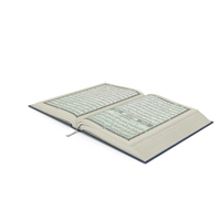 Holy Quran Blue Open PNG & PSD Images