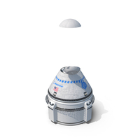 Boeing Starliner Spacecraft With Open Airlock PNG & PSD Images