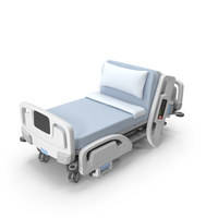 Smart Hospital Bed Sitting Position Off State PNG & PSD Images