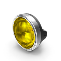 Motorcycle Headlight Yellow PNG & PSD Images