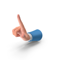 Right Hand Showing Index Finger Gesture PNG & PSD Images