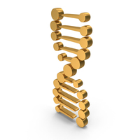 DNA Icon Gold PNG & PSD Images