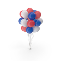 Bunch Of Colored Balloons PNG & PSD Images