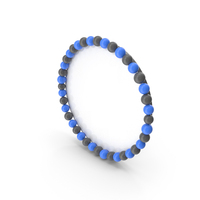 White Circular Board With Blue Black Balloons PNG & PSD Images