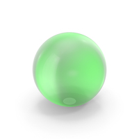 Geometric Shape Ball Green Glass PNG & PSD Images