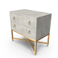 Samara Nightstand White PNG & PSD Images