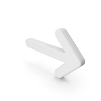 White Arrow PNG & PSD Images