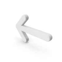 White Arrow PNG & PSD Images