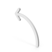 White Arrow PNG & PSD Images