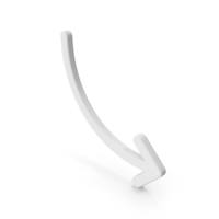 White Arrow PNG & PSD Images
