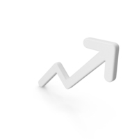 White Arrow Up PNG & PSD Images