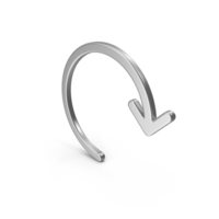 Silver Arrow Recycle PNG & PSD Images
