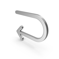 Silver Arrow U Turn PNG & PSD Images