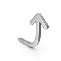 Silver Arrow Turn Up PNG & PSD Images