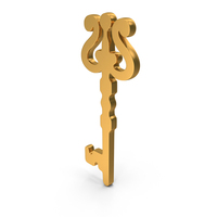 Key Icon Gold PNG & PSD Images