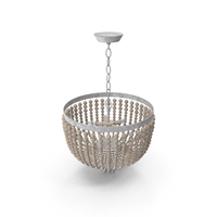 Dauphine Large Wood Pendant PNG & PSD Images