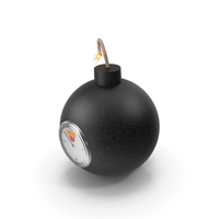 Bomb With Burning Fuse PNG & PSD Images