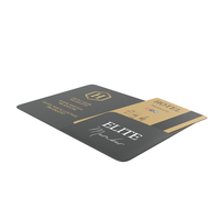 Hotel Key Card Black Open PNG & PSD Images