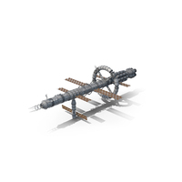 Spaceship Space Station White PNG & PSD Images