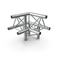 Triangular Truss Modular Corner PNG & PSD Images