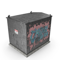 Old Large Railway Relay Cabinet PNG & PSD Images