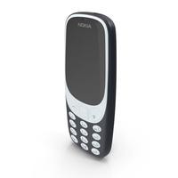 Nokia 3310 New Blue PNG & PSD Images