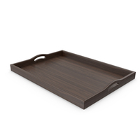 Wood Serving Tray PNG & PSD Images
