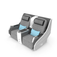 Airplane Business Chair PNG & PSD Images