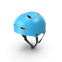 Skateboard Helmet Blue PNG & PSD Images