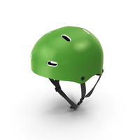 Skateboard Helmet Green PNG & PSD Images