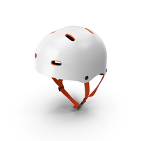 Skateboard Helmet White PNG & PSD Images